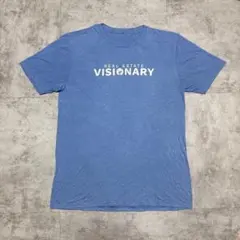 REAL ESTATE VISIONARY ロゴプリント半袖 Tシャツ 古着