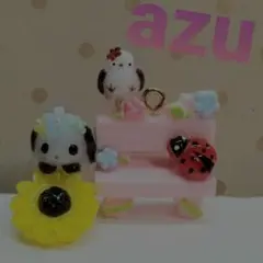 垂れ耳うさちゃん・ベンチ・シマエナガちゃん