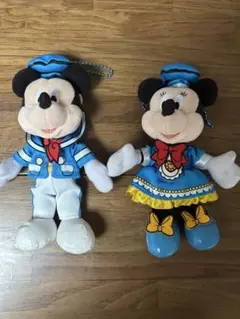 ディズニーパルパルーザ2024 ミッキーミニーぬいぐるみバッジ