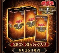 2BOX】オリジナルアートワークコレクション 遊戯王 新品シュリンク付き