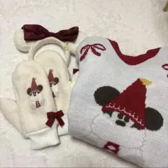 ゆうちゃん様 リルリンリン　セーター　カチューシャ　ミトン　クリスマス　2025