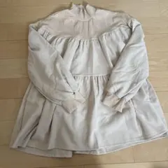 ベージュ 長袖 チュニック