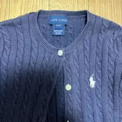 LALPH LAUREN ネイビー カーディガン