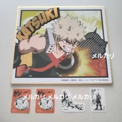 僕のヒーローアカデミア　ヒロアカ　爆豪勝己　色紙　フレークシール　まとめ売り