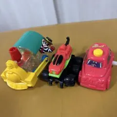 ハッピーセットのおもちゃ3点のサムネイル