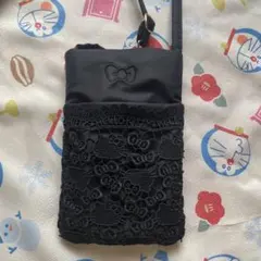 更に更に値下げ中Hello Kitty ブラックポーチ