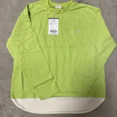 新品未使用★BREEZE★スターポケットレイヤード風Tシャツ★140