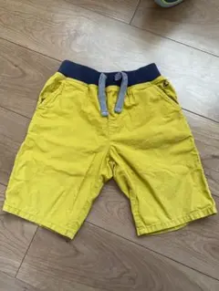 Petit Bateau ハーフパンツ　6ans 116cm イエロー