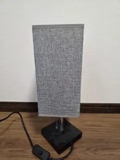 グレー テーブルライト オンオフスイッチ付き