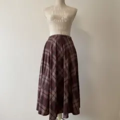 MARGARET HOWELL フレアスカート