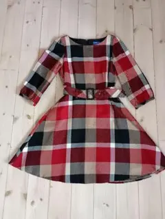 ブルーラベル チェック柄 ワンピース M