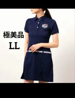 極美品✨FILA フィラ 半袖 ワンピース LL XL ゴルフ ウェア GOLF