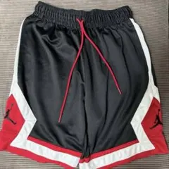 Jordan バスケットボールパンツ M 黒/赤
