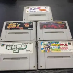 スーパーファミコンソフト 5本セット