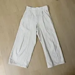 GU ジーユー コーデュロイワイドパンツ レディース Mサイズ