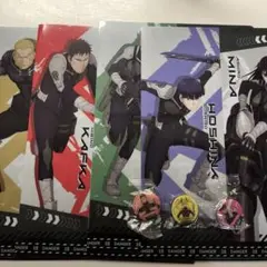 怪獣8号 クリアファイル 全4種 エポキシマグネット3種類　くら寿司