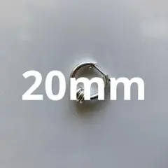 片耳 ノーブランド シルバー925 16mm ヤマト着用 登坂着スピネリ
