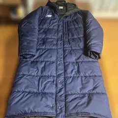 ニューバランス　ベンチコート　L ネイビー