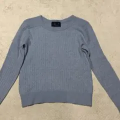 組曲 ウールカシミヤ カシミヤ混 ニットセーター クルーネック Mサイズ