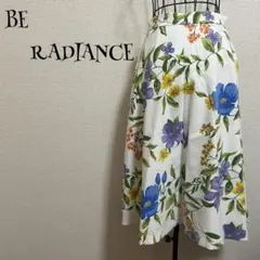 BE RADIANCE/M/花柄/ロングスカート/フレア/ フェミニン