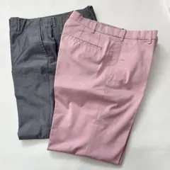 メンズ　タケオキクチ　パンツ　まとめ売り　キクチタケオ　ピンク　薄いグレー