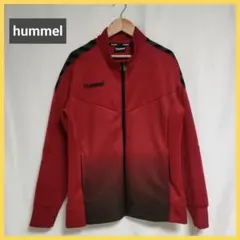 hummel グラデーション ジャージ レッド サイズMのサムネイル