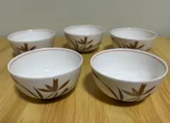 香蘭社　湯呑み　5セット
