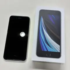 【美品】②Apple iPhone SE (第2世代) 64GB ホワイト 本体
