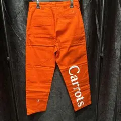 XLARGE Carrotsロゴ入りオレンジパンツ