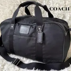 COACH（コーチ）2wayボイジャー ジムバッグ大容量ブラック型番F70504のサムネイル