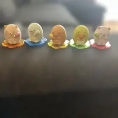 すみっこぐらしカプセルマスコット5体セット