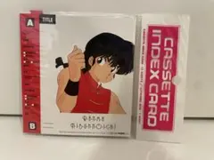 当時物　らんま1/2 カセットインデックス　アニメ　旧作　12枚　未開封