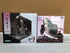 コトブキヤ竈門禰豆子フィギュア 。 小さくなった竈門禰豆子フィギュア。2体