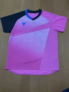 VICTAS 卓球ウェア ゲームシャツ ピンク