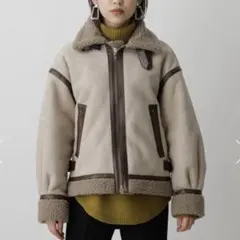 AZUL by moussy ミリタリージャケット　ボアジャケット　スエード