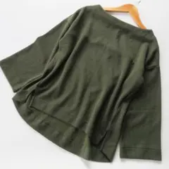 状態良好！ローリーズファーム★サカリバボートプルオーバー★M カーキ