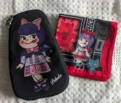 ANNA SUI ✕ Pekola　ポーチ&ハンカチ