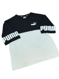 PUMA 黒白 Tシャツ Sサイズ