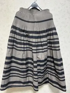 リバーシブルフレアスカート