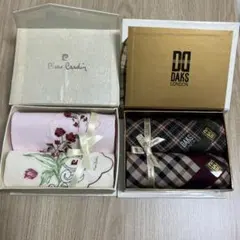 箱入りハンカチセット　Pierre Cardin DAKS