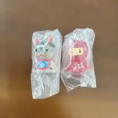 JAPAN めじるしアクセサリー2 招き猫 忍者 2種セット