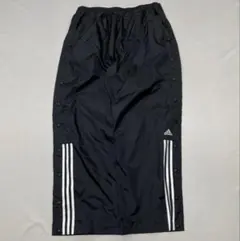 00s Adidas サイドスナップ ナイロン トラックパンツ ジャージ バギー