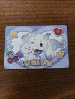 LUNLUN カード PIGG PARTY　にじさんじ