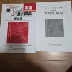 進研Vもぎ 過去問題集 国語 都立版のサムネイル