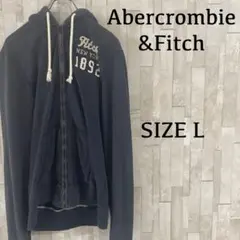 古着 Abercrombie & Fitch ジップアップパーカー サイズLのサムネイル