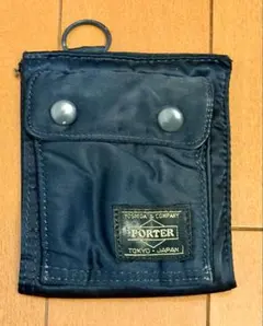 HEAD PORTER ヘッドポーター　タンカー　ネイビー　二つ折り財布のサムネイル