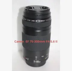 キヤノン/フード付き/人気の望遠レンズ/Canon EF75-300㎜ - メルカリ