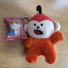 たべっ子どうぶつ サル ぬいぐるみキーホルダー