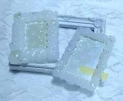 ハンドメイド　硬質ケース　トレカケース　ホイップデコ　推し活　クリア