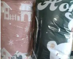 ミッキー　雪降るマーケット & プーさん Café de HUNNY 大きな毛布